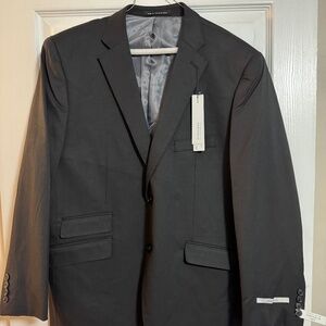 NWT PERRY ELLIS  slim fit black suit jacket